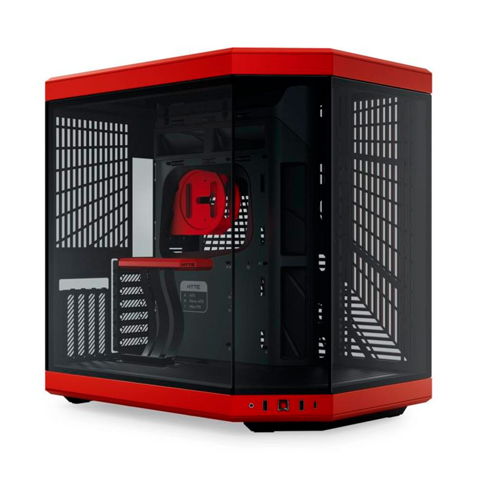Case Hyte Y70 Negro Rojo CS-HYTE- Y70-BR