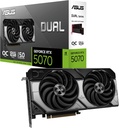 Tarjeta de video ASUS DUAL RTX-5070 12GB GDDR6 1 HDMI 3 DP, DUAL-RTX5070-O12G