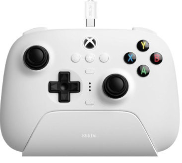 Control 8BitDo Ultimate 3 Mode - Xbox - Base de Carga - 2.4G - Blanco - 81HB