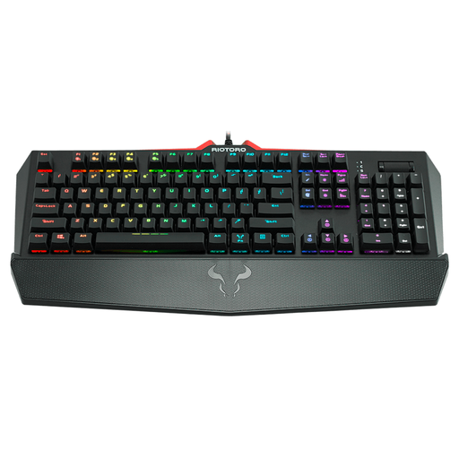 [12763] Teclado Mecánico Riotoro Ghostwriter Elite RGB, Cherry MX Red USB