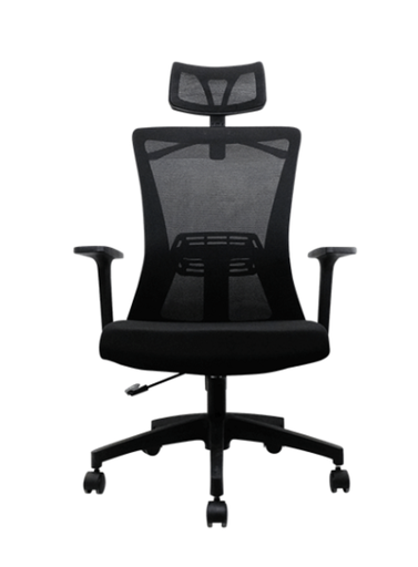 [12776] Silla de Oficina Ergonomica FANTECH OC-A258 BLACK