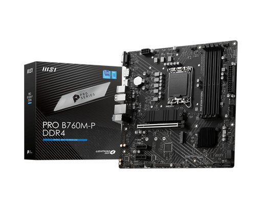 [13290] Motherboard MSI B760M-P Pro series DDR4 X4, LGA 1700