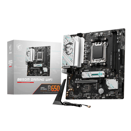 [14073] MOTHERBOARD MSI B650M GAMING PLUS WIFI 6E AM5 M.2X2 DDR5X4  LAN 2.5G BT 5.3