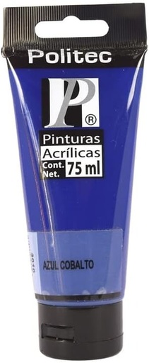 [14969] Pintura Acrílica Politec L-3000 Tubo Plast 75 Ml No 3013 Azul C