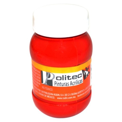 [14983] Bote Pintura Acrilaca L-3000 Rojo 100ml #314 - Politec