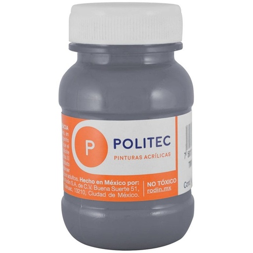 [14985] Bote Pintura Acrilaca L-3000 Gris 100ml #317 - Politec