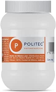 [15004] Bote Pintura Acrilaca L-3000 Titanio 500ml #301 - Politec