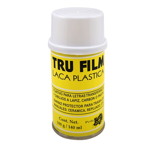 [15005] Laca Plastica True Film Brillante Aerosol 100ml - Policraft