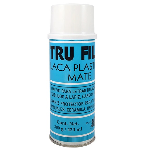 [15006] Laca Plastica Tru Film Mate En Aerosol 140ml - Policraft