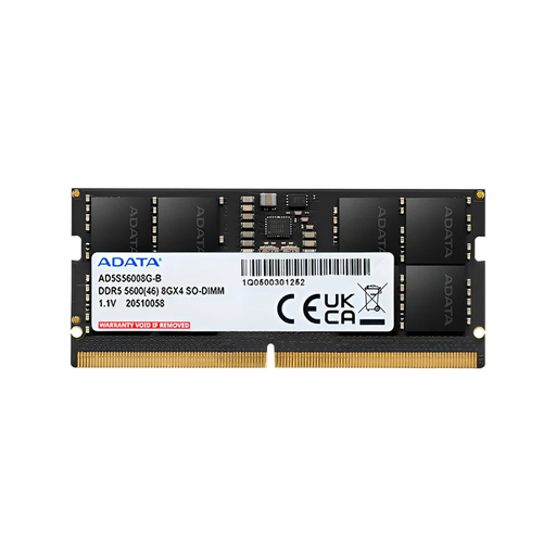 [16082] Memoria Ram Sodim ADATA 8GB DDR5, 5600Mt/s AD5S56008G-B -NEWPULL OEM