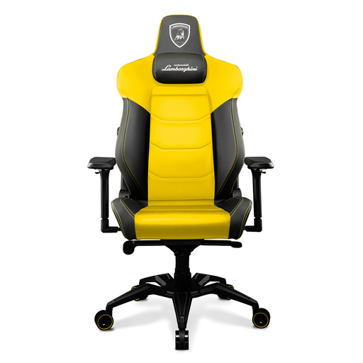 [16187] Silla Gamer Lamborghini Veneno Lite, Yellow, hasta 160kg/350Lb - LB-GCYELLOWS