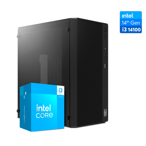 [16258] Pc standard Intel i3 14100, DDR4 16GB, SSD 240GB, 500W