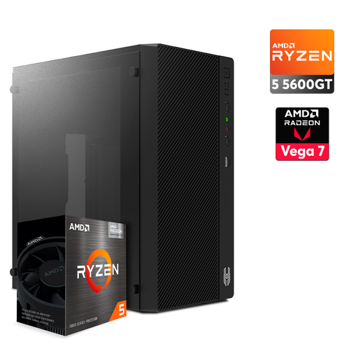 [16407] Pc Standard Ryzen 5 5600GT, 16GB RAM DDR4, SSD 240GB, 500W, A520M-HDV