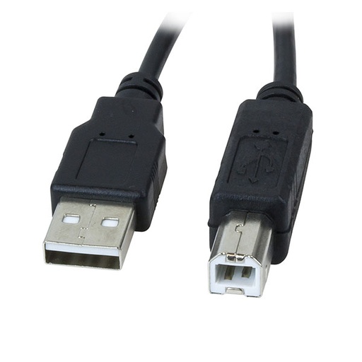 [2856] Cable USB Para Impresora A-hembra A B-hembra 3Mts 480Mbps, XTC-303