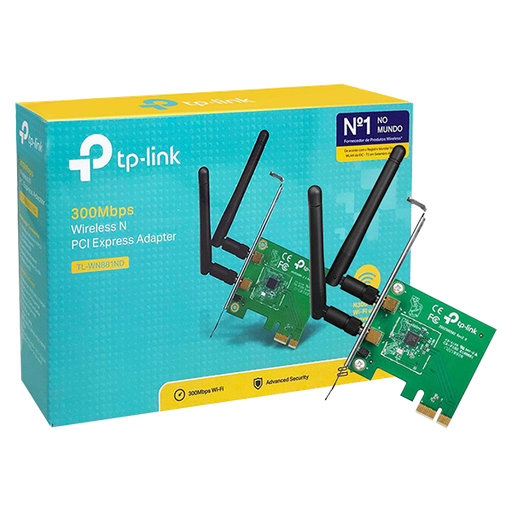 [7030] Tarjeta de Red Wireless TP-Link 300Mbps TL-WN881ND PCIe