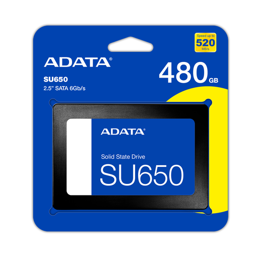 [09483] Unidad de estado sólido ADATA 480GB SU650 2.5&quot; ASU650SS-480GT-R SSD