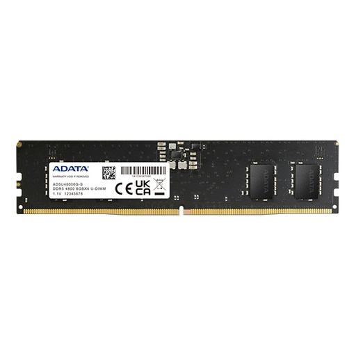 [09555] Memoria Ram Adata XPG OEM DDR5 8GB 4800MT/s AD5U48008G-B