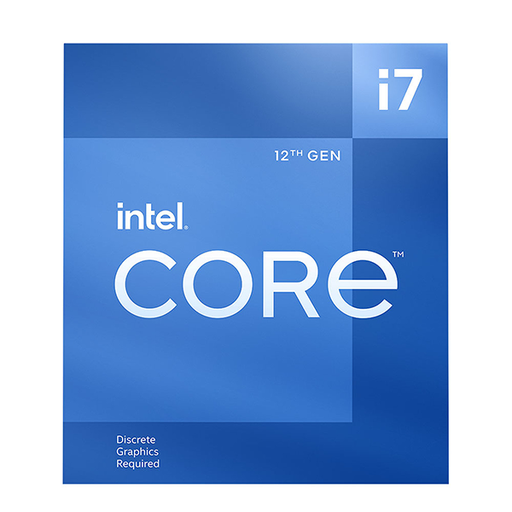 [09841] Procesador Intel i7-12700F, 4.90 GHz Max, 16MB LGA1700 12th Gen BX807151270F