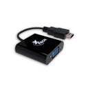 Adaptador, Xtech - Video adapter HDMI Type A - VGA, Black, XTC-363