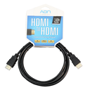 CABLE HDMI AON 1.8M AO-CB-1101 BLACKHDMIAHDMI1.1 BLACKHDMIAHDMI1.1