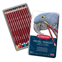 Caja Metal Lápices de Colores Derwent Pastel Pencil base pastel 12 unidades        