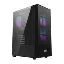 Case DARKFLASH A290 ATX 3 Fans RGB - Negro