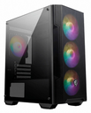 CASE MSI MAG FORCE M100A Panel Acrilico 4 Fan Rainbow, 824142280386, 306-7G20A21