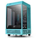 Case Thermaltake The Tower 100 Mini ITX Edition, USB 3.2, Tipo C, Temp Glass, Turquesa