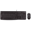 Combo de Teclado y Mouse MK120 Logitech USB, 920-004428