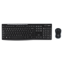 Combo Teclado y Mouse Logitech MK270 Wireless Black ENG, 920-004432