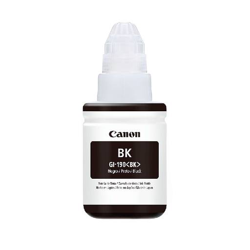 [11220] Refil de Tinta Canon GI-190 Black Original, 0667C001AB