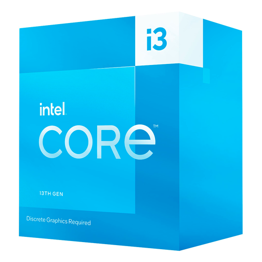 [11302] Procesador Intel i3 13100F 3.40GHz 4 Cores 13th LGA 1700 No GPU - BX8071513100F