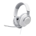 Headset Gaming JBL Quantum 100 -  3.5mm Blanco