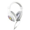 Headset Gaming REDRAGON HYLAS 3.5MM Blanco - H260W-RGB