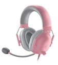 Headset Razer BlackShark V2 X Wired Gaming Quartz Edi Pink, RZ04-03240800-R3U1