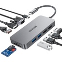 HUB EUASOO 10 en 1 USB Tipo C