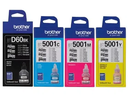 KIT DE TINTAS BROTHER COLORES BT5001 / BLACK BTD60BK