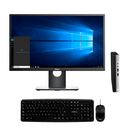Kit mini pc HP 400 G4 i5 8th, Ram 8GB, SSD 256GB + Monitor 23"+ teclado y mouse RF