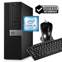 KIT PC DELL 3040 SFF I5 6400 8GB RAM, SSD 120GB, Teclado y Mouse /RF