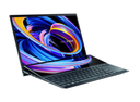 Laptops ASUS ZenBook Duo 14 UX482EAR-DH71T - Intel Core i7 1195G7 / 2.9 GHz - Evo - Win 11 Home - Iris Xe Graphics - 8 GB RAM - 512 GB SSD NVMe - Pantalla táctil de 14" 1920 x 1080 (Full HD) - Wi-Fi 6 - azul celeste - 1 año