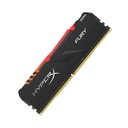 Memoria Ram HyperX FURY RGB - DDR4 - módulo - 16 GB - DIMM de 288 espigas - 3200 MHz / PC4-25600 - CL16 - 1.35 V